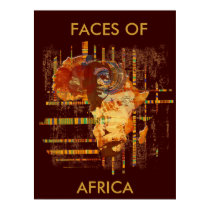 Faces of Africa - Limited Edition Collosal poster posters