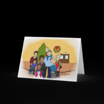 Faces of Christmas 2 - Customized cards