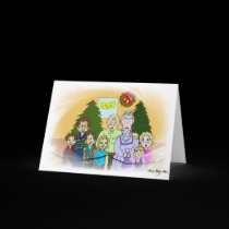 Faces of Christmas III cards