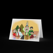 Faces of Christmas IIII cards