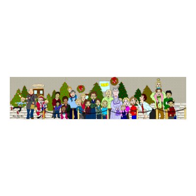 Faces of Christmas Poster by SherryHolderHunt
