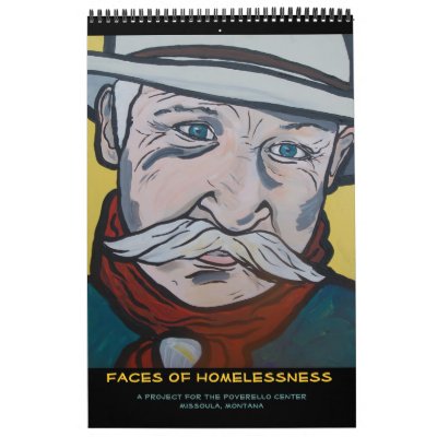 Faces of Homelessness Calendar by kimandersonart