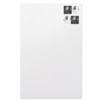 Faces of Me Stationary Stationery Paper