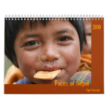 Faces of Nepal Wall Calendars