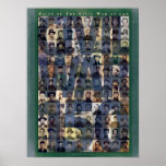 Faces of the Civil War 150 Art Poster