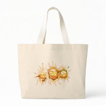 Faces of the Sun Tote Bag