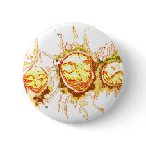Faces of the Sun Button