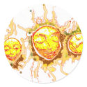 Faces of the Sun stickers by MyOtherPlanet Faces of the Sun stickers