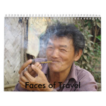 Faces of Travel Wall Calendars