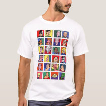FACES t-shirts by LANDERMAN FACES t-shirts