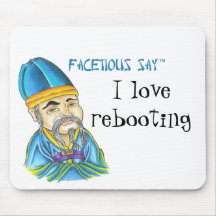Facetious-say Mouse Pads