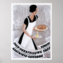 Fach Ausstellung Vintage Food Ad Art Posters