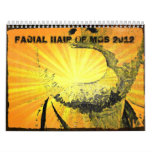 Facial Hair of MGS 2012 calendars
