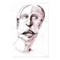 Facial Planes (series) posters by Jerryloving Facial Planes (series) posters