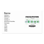 Facilitator Inside (Cell Biology Humor) Business Card Templates