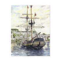 'Facing Fowey' Postcard by picklelillysdad 'Facing Fowey' Postcard