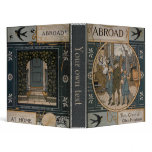 Facsimile old 1884 travel book binders