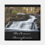 Factory Falls in the Poconos Fridge Magnet