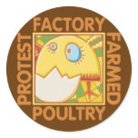 Factory Farm Animal Rights Stickers