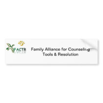 FACTR Items Bumper Stickers