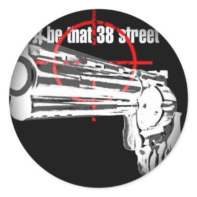 Fade to Black Round Stickers by itbethat38street
