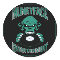 Fade to Black Round Stickers by MUNKYFACEENT Fade to Black Round Stickers