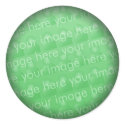 Fade to Black Round Stickers
