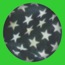 Fade to Black Round Stickers