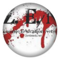 Fade to Black Round Stickers by zombieedu Fade to Black Round Stickers
