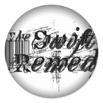 Fade to Black Round Stickers by playswift2 Fade to Black Round Stickers