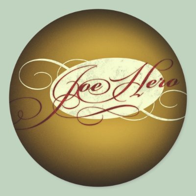 Fade to Black Round Stickers by joehero