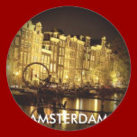 Fade to Black Round Stickers - Customized stickers