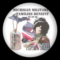 Fade to Black Round Stickers - Customized by mmfborg Fade to Black Round Stickers - Customized