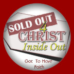 Fade to Black Round Stickers -sold Out  stickers