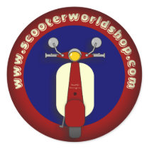 Fade to Black Scooter World stickers by ScottInk Fade to Black Scooter World stickers