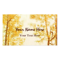 Faded Aspens business card business cards