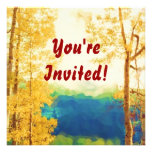 Faded Aspens invitation