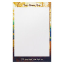 Faded Aspens stationery