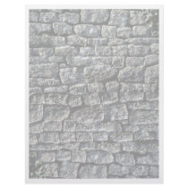 Faded-Brick Letterhead Design