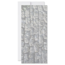 Faded-Brick Customized Rack Card