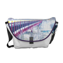 Faded Bridge Messenger Bag