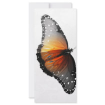 Faded Butterfly rack cards