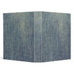 Faded denim fabric texture binders