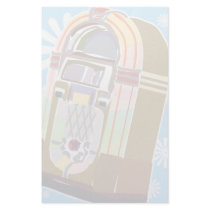 Faded Jukebox stationery by Retrofort Faded Jukebox stationery