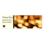 faded lights business card
