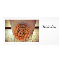 Faded Love Custom Photo Card