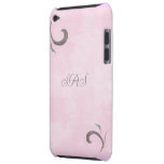 Faded Pink Flourish Case-Mate iPod Touch Case