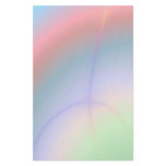 Faded Rainbow Aurora Abstract Stationery