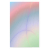 Faded Rainbow Aurora Abstract Stationery