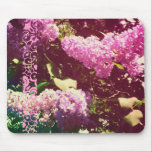 Faded Rainbow Lilacs mousepads